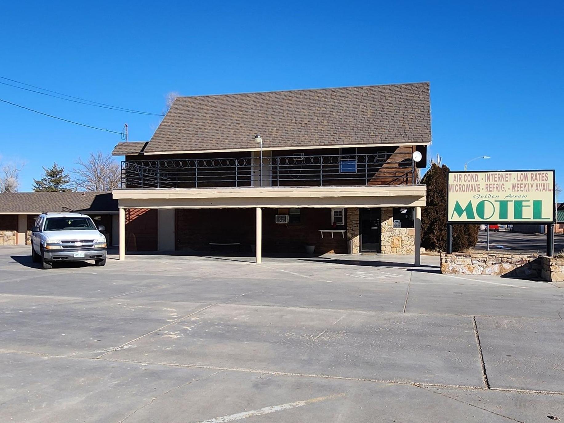 Golden Arrow Motel Lamar エクステリア 写真